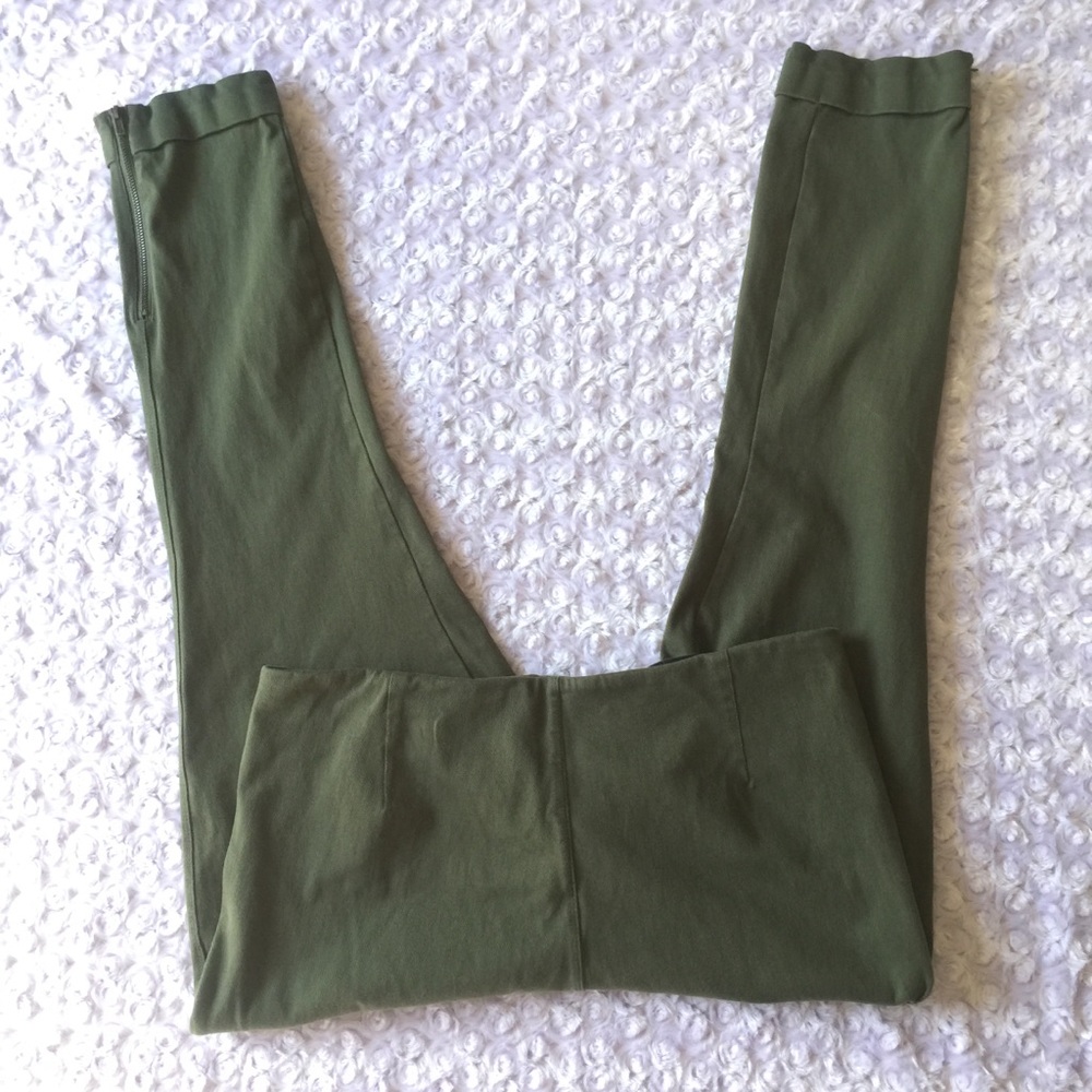 Lysse Pull On Zip Ankle Denim Cuffed Crop Pants - Picture 7 of 8